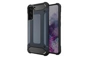 Mobil - Deksel og etui - Hurtel Hybrid Armor case for Samsung Galaxy S23 Ultra Armored Hybrid Cover Blue - 9145576272602