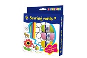 Kreative leker - Playbox Sewing Card Set with 8 Cards - 5+ Years - 27153