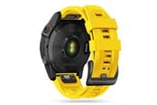 Smartklokke - Tilbehør - Tech-Protect IconBand Strap for Garmin Fenix 5 / 6 / 6 Pro / 7 - Yellow - 9589046921506