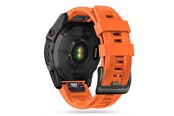 Smartklokke - Tilbehør - Tech-Protect IconBand Strap for Garmin Fenix 3 / 5X / 3HR / 5X Plus / 6X / 6X Pro / 7X - Orange - 9589046921551