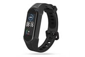 Smartklokke - Tilbehør - Tech-Protect Armour Strap for Xiaomi Mi Smart Band 5 / 6 / 7 / NFC - Black - 9589046923555