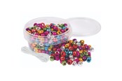 Kreative leker - Playbox Congo Metallic Beads 300 pcs - 5+ Years - 27514