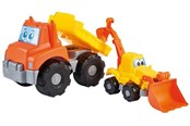 Leketøysbil - Impulse Toys Truck & Backhoe Loader - 492