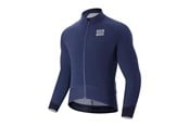 Sykkelutstyr - Rockbros YDWT014 Winter Fleece Double Layer Cycling Jacket Size L - Blue - Rockbros-15420021006