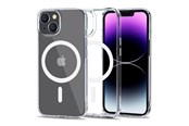 Mobil - Deksel og etui - Tech-Protect FlexAir Hybrid MagSafe Case for iPhone 14 - Transparent - 9589046925375