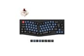 Tastatur - Keychron Q8 QMK Wired 65% Alice Layout - Gateron G Pro Brown - Ergonomisk tastatur - Nordisk - Svart - Q8-M3-BO