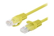 Nettverkskabel - Lanberg patch cable - 2 m - yellow RAL 1016 - Gul - 2m - PCU6-20CC-0200-Y