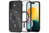 Mobil - Deksel og etui - Tech-Protect MagFlex MagSafe Case for iPhone 17 - Clear Black - 5906302319657