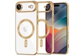 Mobil - Deksel og etui - Tech-Protect MagFlex MagSafe Case for iPhone 17 Air - Clear Gold - 5906302319701