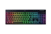 Tastatur - Razer BlackWidow V4 Low-Profile HyperSpeed - Yellow Mechanical (Smooth and Linear) - Gamingtastatur - Engelsk (USA) - Svart - RZ03-05271500-R3M1