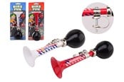 Små gaver til barn - John Toy Bike Fun metal bikehorn fire / police - assorted - 263-20623