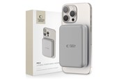 Nødlader - Tech-Protect PB11 LifeMag MagSafe 10000 mAh - Titanium Nødlader - Sølv - 10000 mAh - 5906302309504
