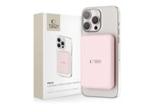 Nødlader - Tech-Protect LifeMag PB10 Power Bank with MagSafe 5000mAh 15W USB-C Port - Pink + USB-C Cable Nødlader - Rosa - 5000 mAh - 5906302309528