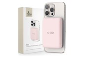 Nødlader - Tech-Protect LifeMag PB11 Power Bank with MagSafe 10000mAh 15W USB-C Port - Pink + USB-C Cable Nødlader - Rosa - 10000 mAh - 5906302309535