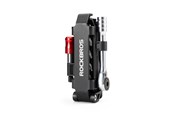 Sykkelutstyr - Rockbros Multitool Bicycle Tool Set with Ratchet Wrench and Tire Levers - Black - Rockbros-430038001