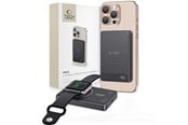 Nødlader - Tech-Protect Powerbank PB33 LifeMag MagSafe 5000mAH - Black Nødlader - Svart - 5000 mAh - 5906302309580