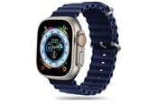 Smartklokke - Tilbehør - Tech-Protect IconBand Pro Strap for Apple Watch 4 / 5 / 6 / 7 / 8 / 9 / SE / Ultra 1 / 2 (42 / 44 / 45 / 49 mm) - Navy Blue - 5906302310272