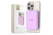 Nødlader - Tech-Protect Powerbank LifeMag MagSafe PB11 10000 mAh - Pink Nødlader - Rosa - 10000 mAh - 5906302310685