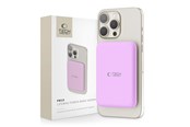 Nødlader - Tech-Protect Powerbank LifeMag MagSafe PB10 5000 mAh - pink Nødlader - Rosa - 5000 mAh - 5906302310692