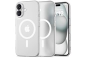 Mobil - Deksel og etui - Tech-Protect MagSlim MagSafe Case for iPhone 16 - Black - 5906302311262