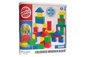 Byggesett - Heros Byggeklosser – Fargede treklosser, 100 brikker - HE0005