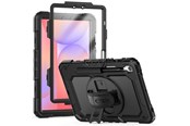 Nettbrett - Deksler og etui - Tech-Protect Solid360 Case for Samsung Galaxy Tab S9 FE 10.9" X510 / X516B - Black - 9319456606249