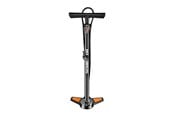 Sykkelutstyr - Rockbros GP6532B Floor Pump with Pressure Gauge - Black and Orange - Rockbros-GP6532B
