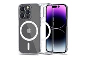 Mobil - Deksel og etui - Tech-Protect FlexAir Hybrid MagSafe Case for iPhone 14 Pro Max - Clear - 9589046925399