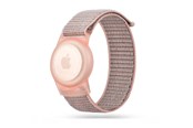 Mobil - Andre tilbehør - Tech-Protect Nylon Strap for Kids on Apple AirTag - Pink - 9589046926037