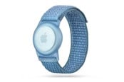 Mobil - Andre tilbehør - Tech-Protect  Nylon Strap for Kids on Apple AirTag - Blue - 9589046926082