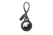 Mobil - Deksel og etui - Tech-Protect Rough Chain Apple AirTag Case with Pendant - Black - 9589046926228
