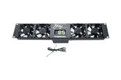 Rackskap - Middle Atlantic Ultra Quiet Fan Panel IUQFP-4D - rack fan kit - 2U - IUQFP-4D