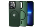 Mobil - Deksel og etui - Tech-Protect MagMat MagSafe Case for iPhone 13 Pro - Matte Green - 9490713932988