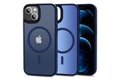 Mobil - Deksel og etui - Tech-Protect  MagMat MagSafe Case for iPhone 13 - Navy Matte - 9490713933015