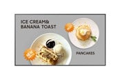 Digital skilting & Hotell TV - Samsung QM32C QMC Series - 32" Class (31.5" viewable) LED-backlit LCD display - Full HD - for digital signage - LH32QMCEBGCXEN