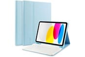 Nettbrett - Deksler og etui - Tech-Protect SC Pen + Keyboard Case for iPad 10.9" 2022 - Light Blue - 9490713934630