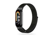 Smartklokke - Tilbehør - Tech-Protect Nylon Strap for Xiaomi Smart Band 8 / 8 NFC - Black - 9490713935118