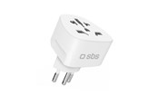 Diverse kabel - SBS CH Travel Adapter - Universal - White - TEADAPTCHWORLD