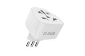 Diverse kabel - SBS IT Travel Adapter - Universal - White - TEADAPTITWORLD