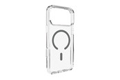 Mobil - Deksel og etui - Puro Lite Mag TPU+PC Case Compatible with MagSafe for iPhone 17 Pro Max - Transparent with Gray Ring - PUIPC17P69LITEMDKGR