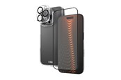 Mobil - Deksel og etui - SBS set with D3O technology for iPhone 16 Pro - case + glass screen and camera protector - transparent - TEKITD3OIP1661P