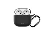 Mobil - Adaptere og ladere - Puro Icon Case for AirPods 4 - Black - PUAPC4ICONBLK