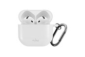 Mobil - Adaptere og ladere - Puro Icon Case for AirPods 4 - White - PUAPC4ICONWHI