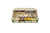 Treleker - Kids Globe Cubicle House Wood With Milking Unit 1:32 - 610495