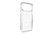 Mobil - Deksel og etui - Puro Lite Mag TPU+PC Case Compatible with MagSafe for iPhone 17 Pro - Transparent with White Ring - PUIPC17P63LITEMAGTR
