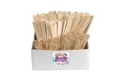 Byggesett - Colorations - Wooden Craft Sticks Miscellaneous Classroom Set 1200 pcs. - CHCPCS