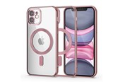 Mobil - Deksel og etui - Tech-Protect MagShine Line MagSafe Case for iPhone 11 - Pink - 9490713935361