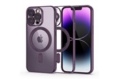 Mobil - Deksel og etui - Tech-Protect MagShine Line MagSafe Case for iPhone 14 Pro - Purplemo - 9490713935644