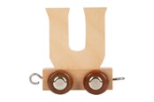 Treleker - Small Foot - Wooden Letter Train - U - 12 pieces - 7480-display12