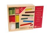 Utendørsleker - Jumbo Goula - Counting sticks 10x10 in wooden box - 51106